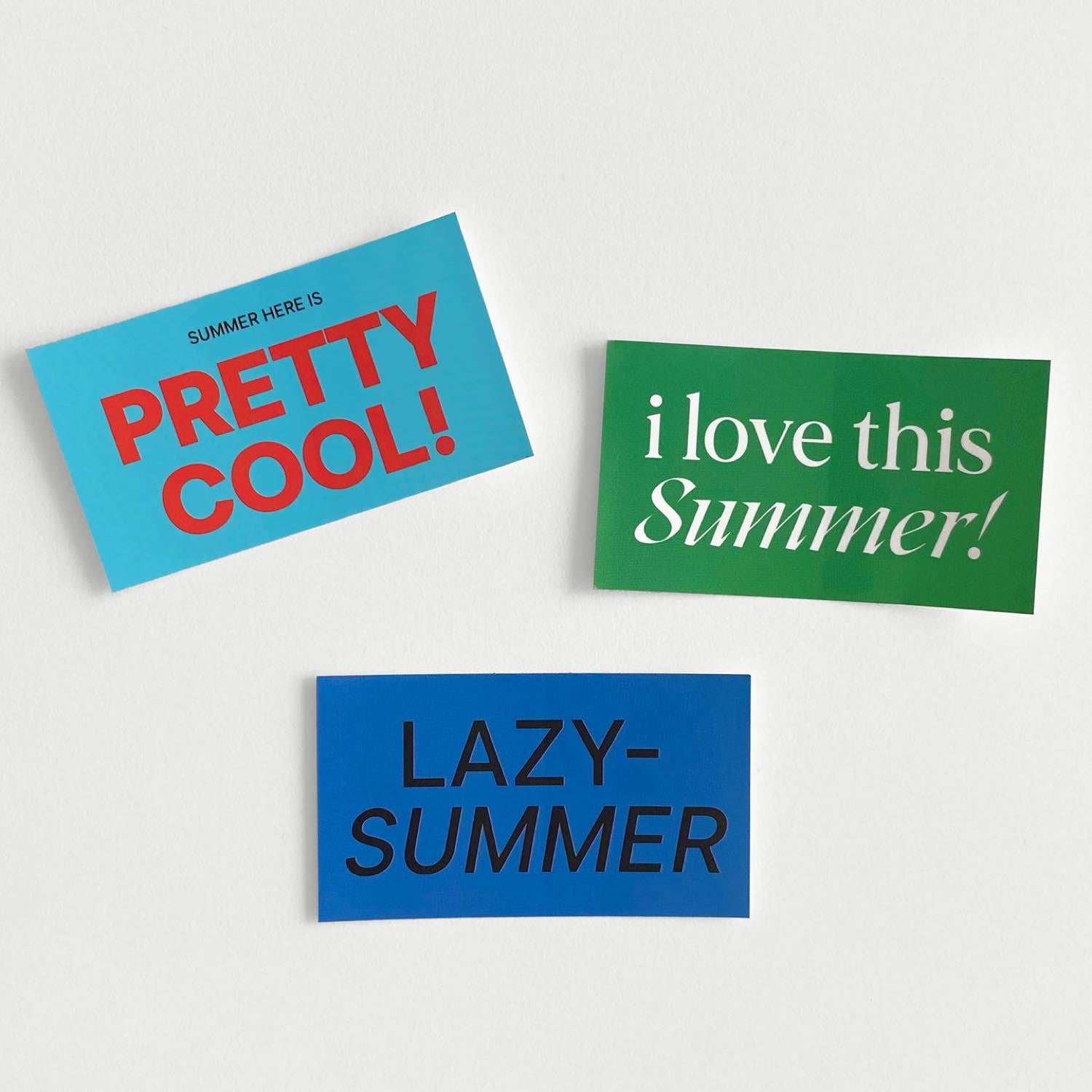 oab summer pack / scrap sticker set