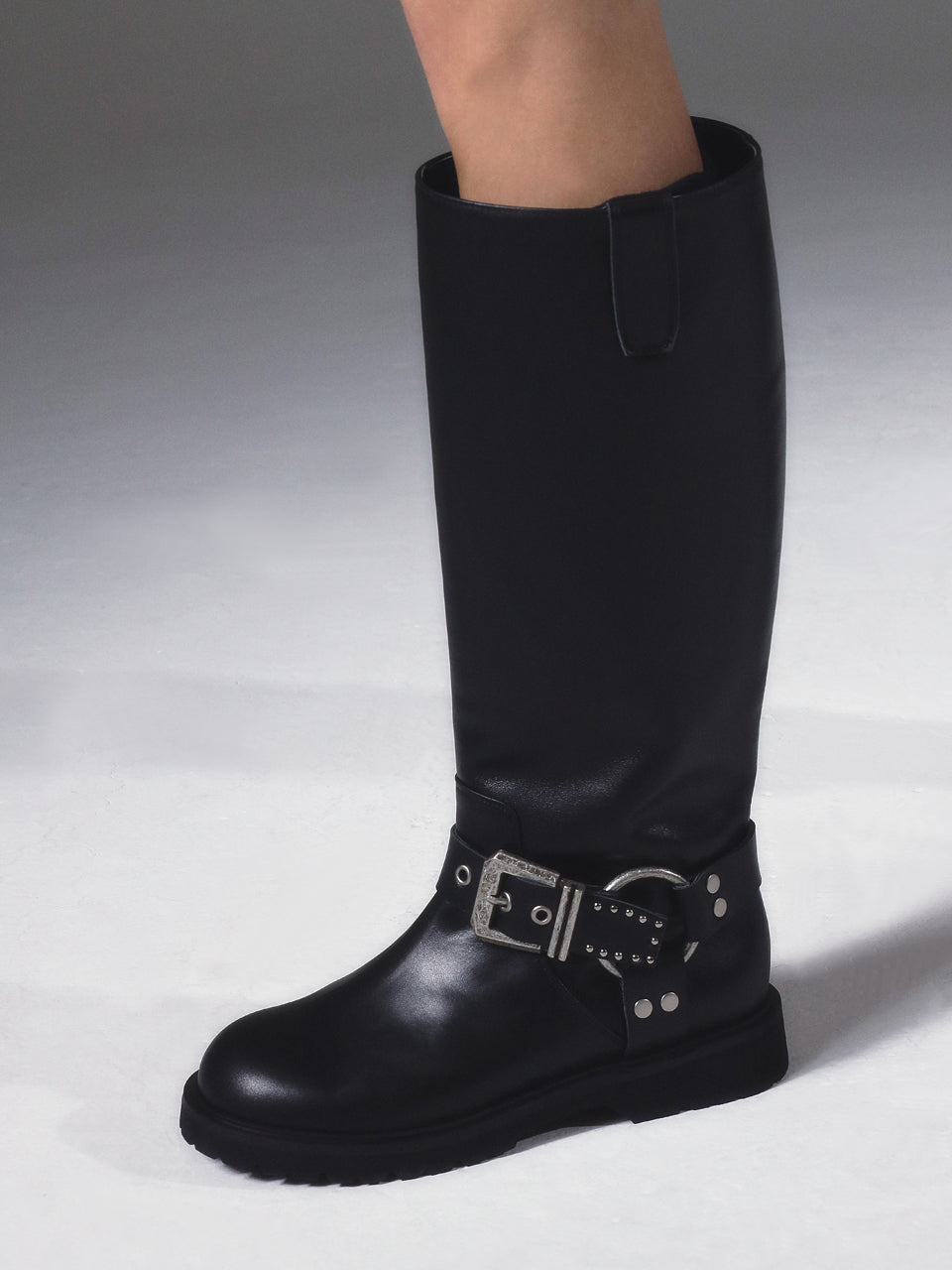 Biker Long Boots black