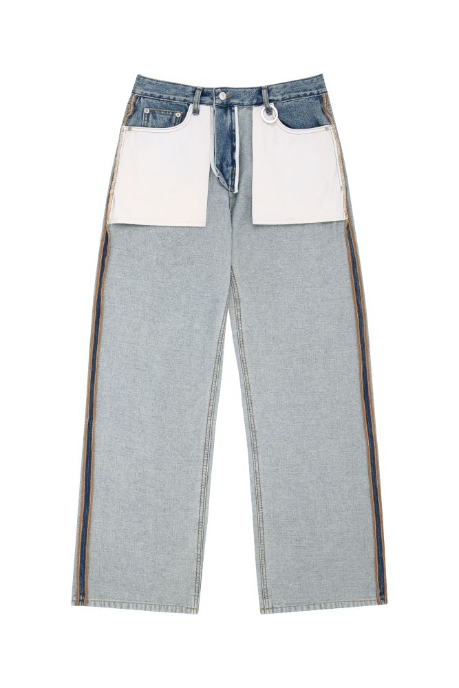 Riverse medium blue denim pants