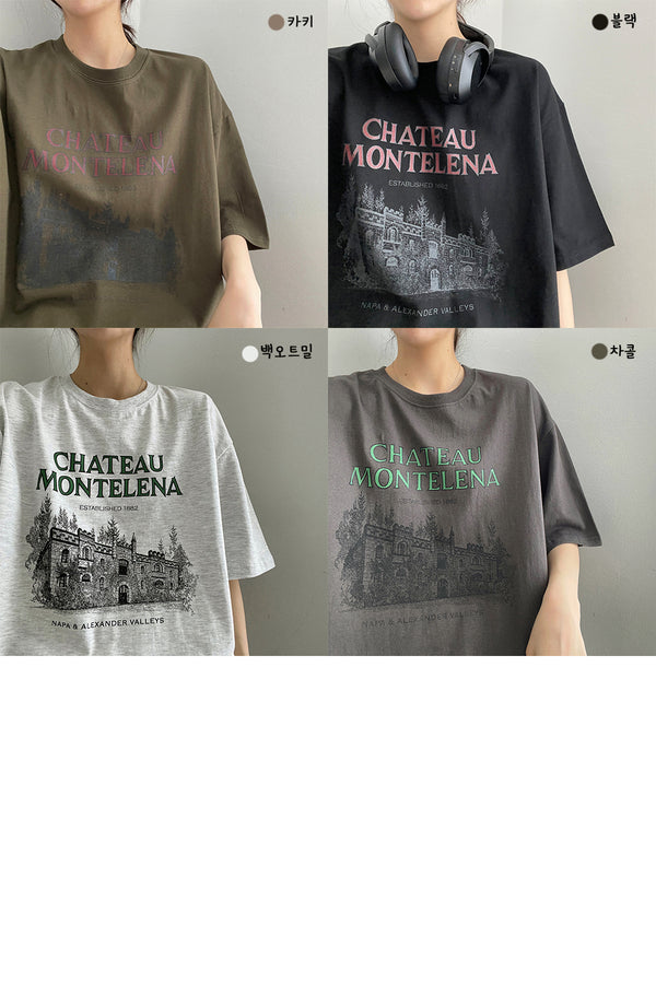 レナショートスリーブTシャツ