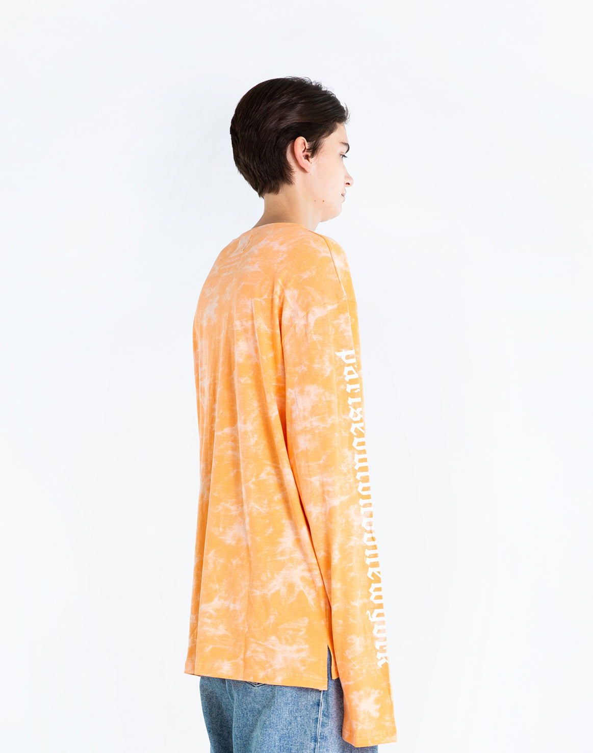 tiedye long sleeve orange