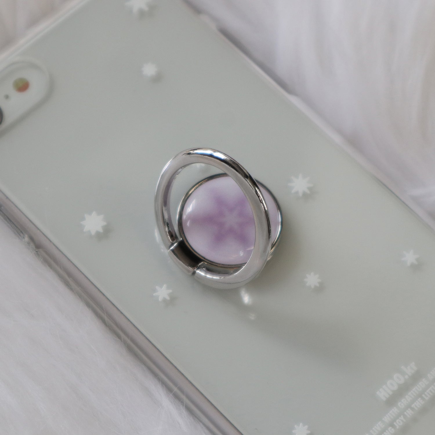 snowy smart ring.