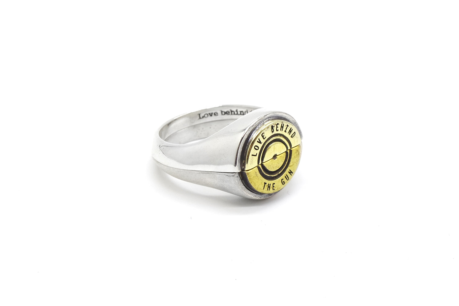 Half bullet ring