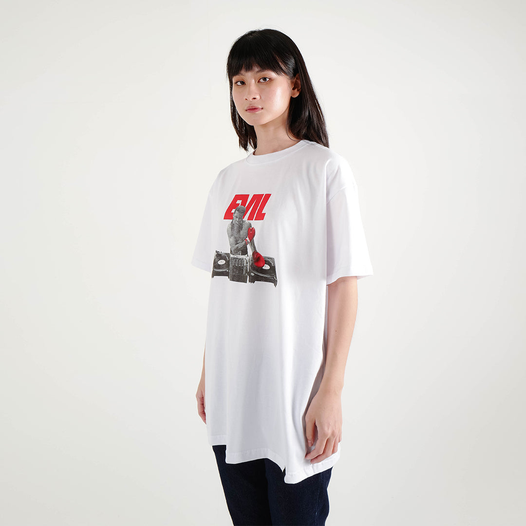 EVIL TSHIRT - HANGOVER A23 WHITE