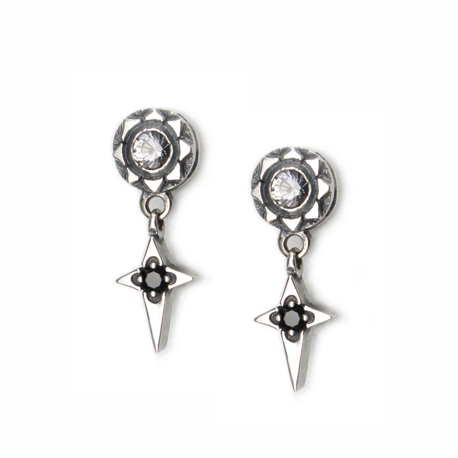 Sunlight430-D2 Topaz silver earring