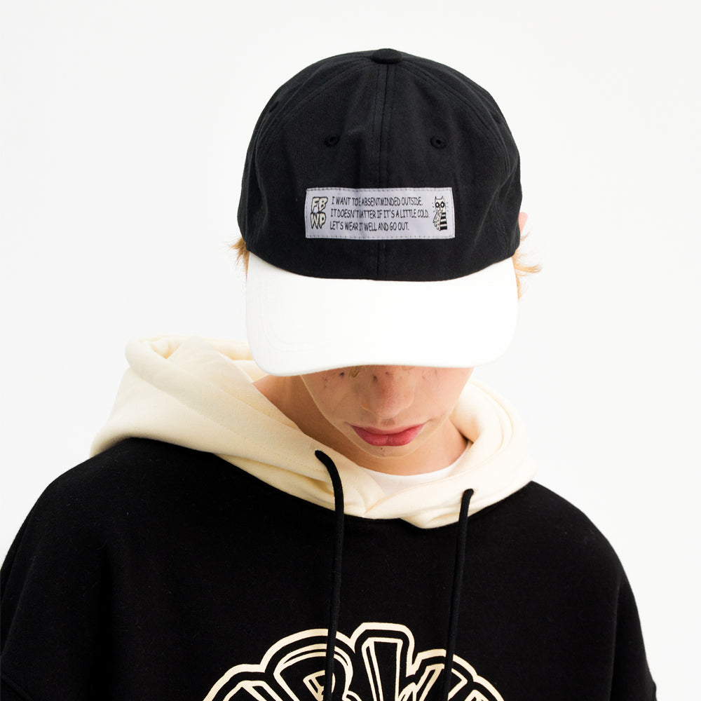 BUKA FLAT BRIM CAP (BLACK)