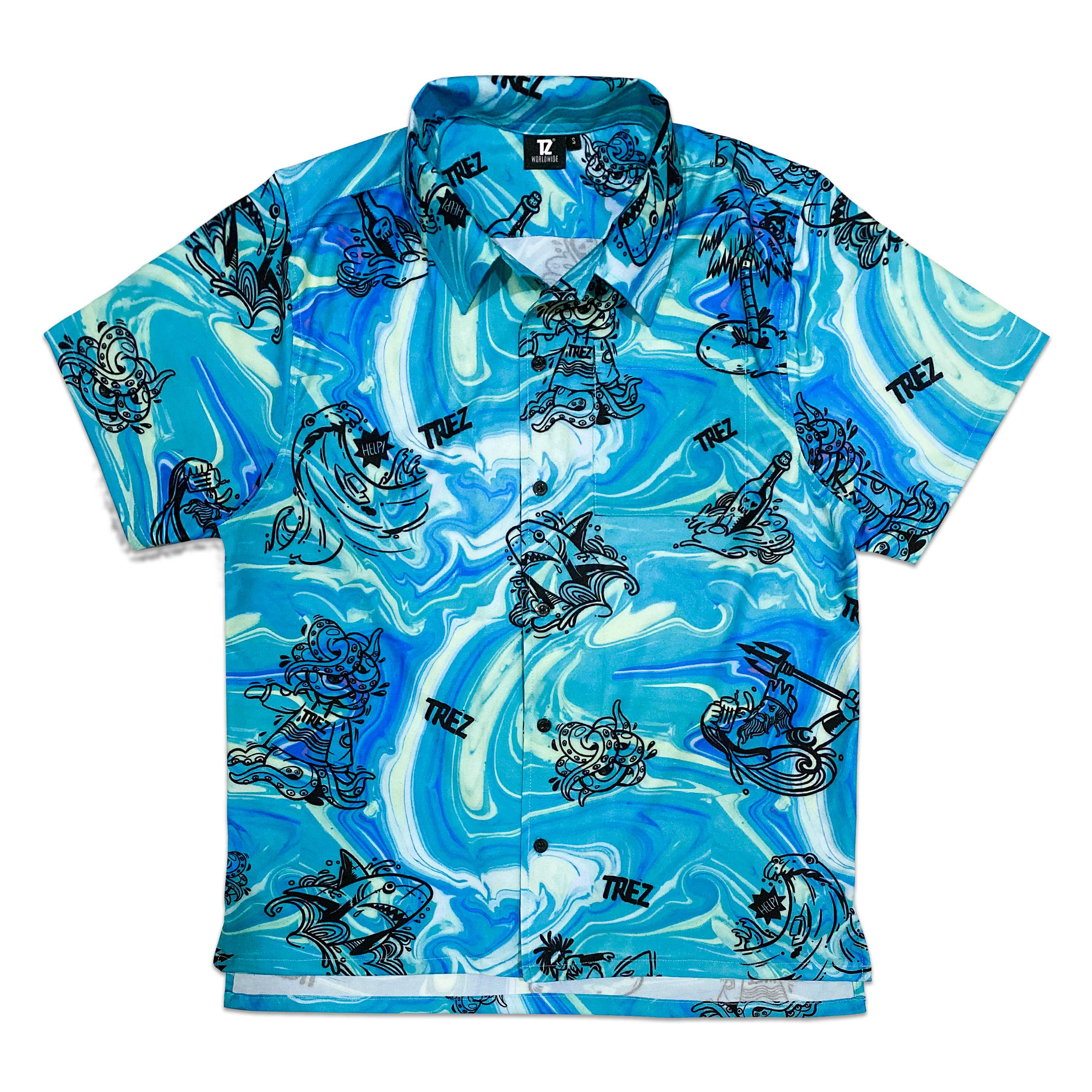 TZ SUMMER BEACH SHORT SLEEVE SHIRT