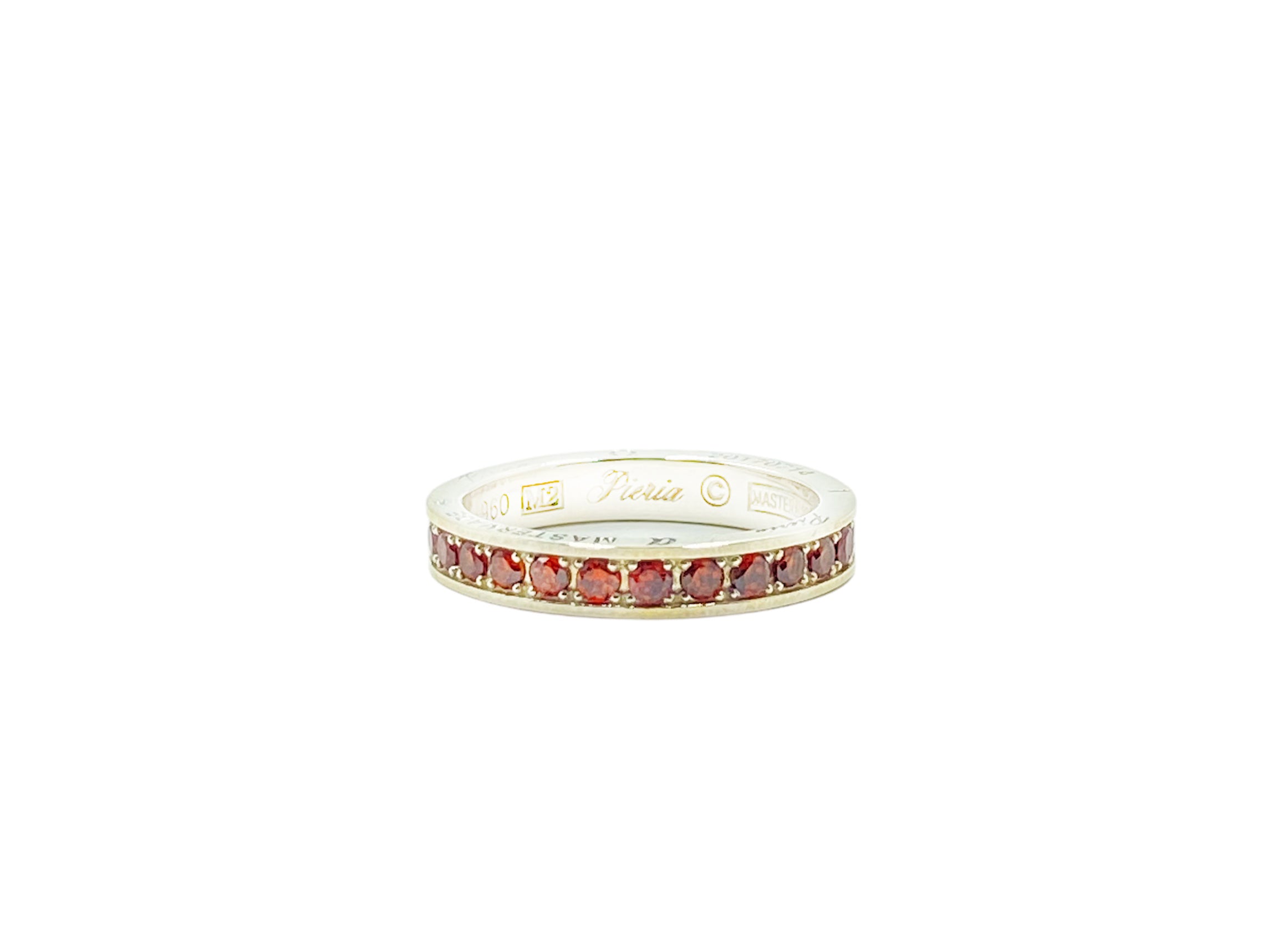 Engraving Stone Ring 4 (red)