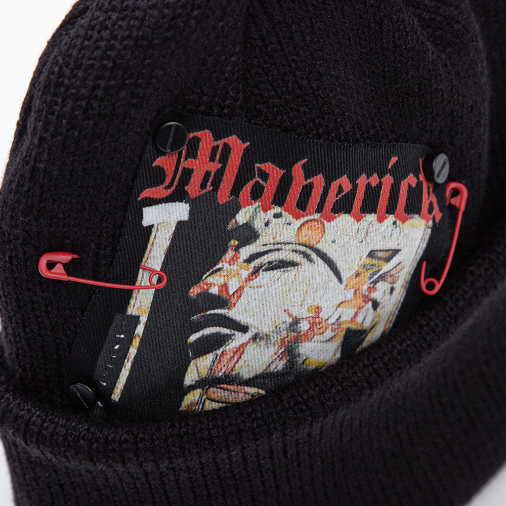 BBD Maverick Patch Beanie (Black)