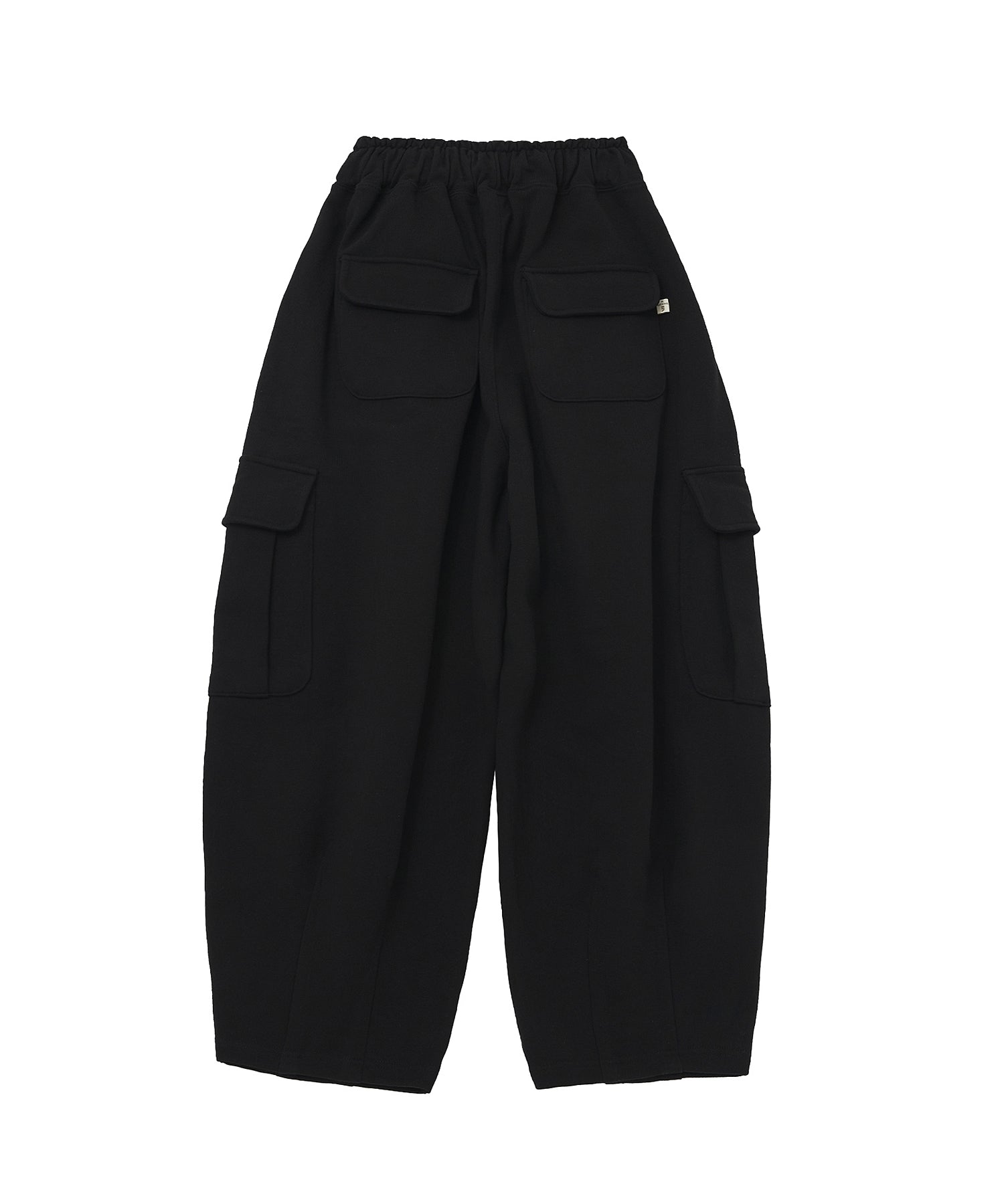 H-T CARGO BALLOON SWEAT PANTS (Black)