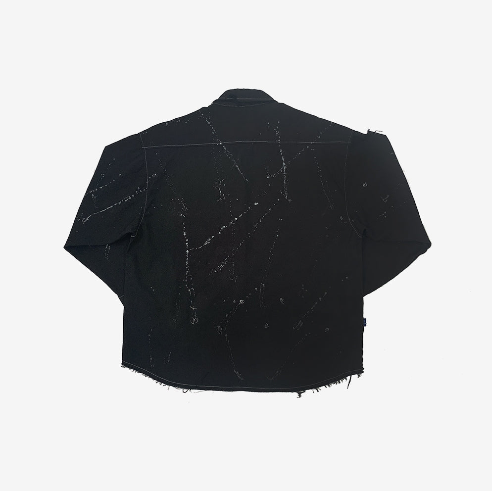 (Unisex) work painting boxy shirt