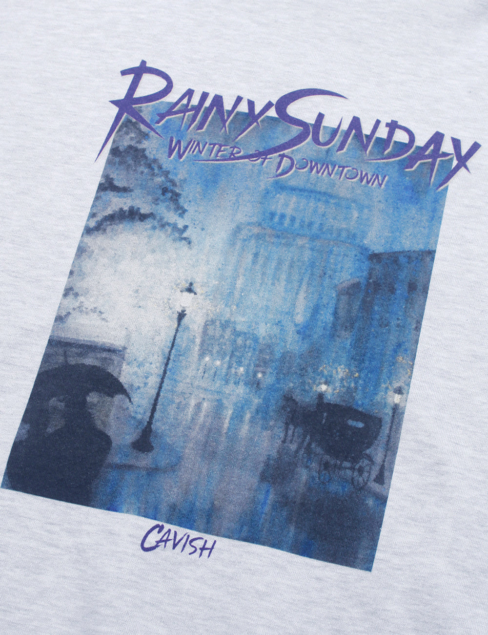 RAINY SUNDAY HOODIE LIGHT GREY(CV2CFUM404A)