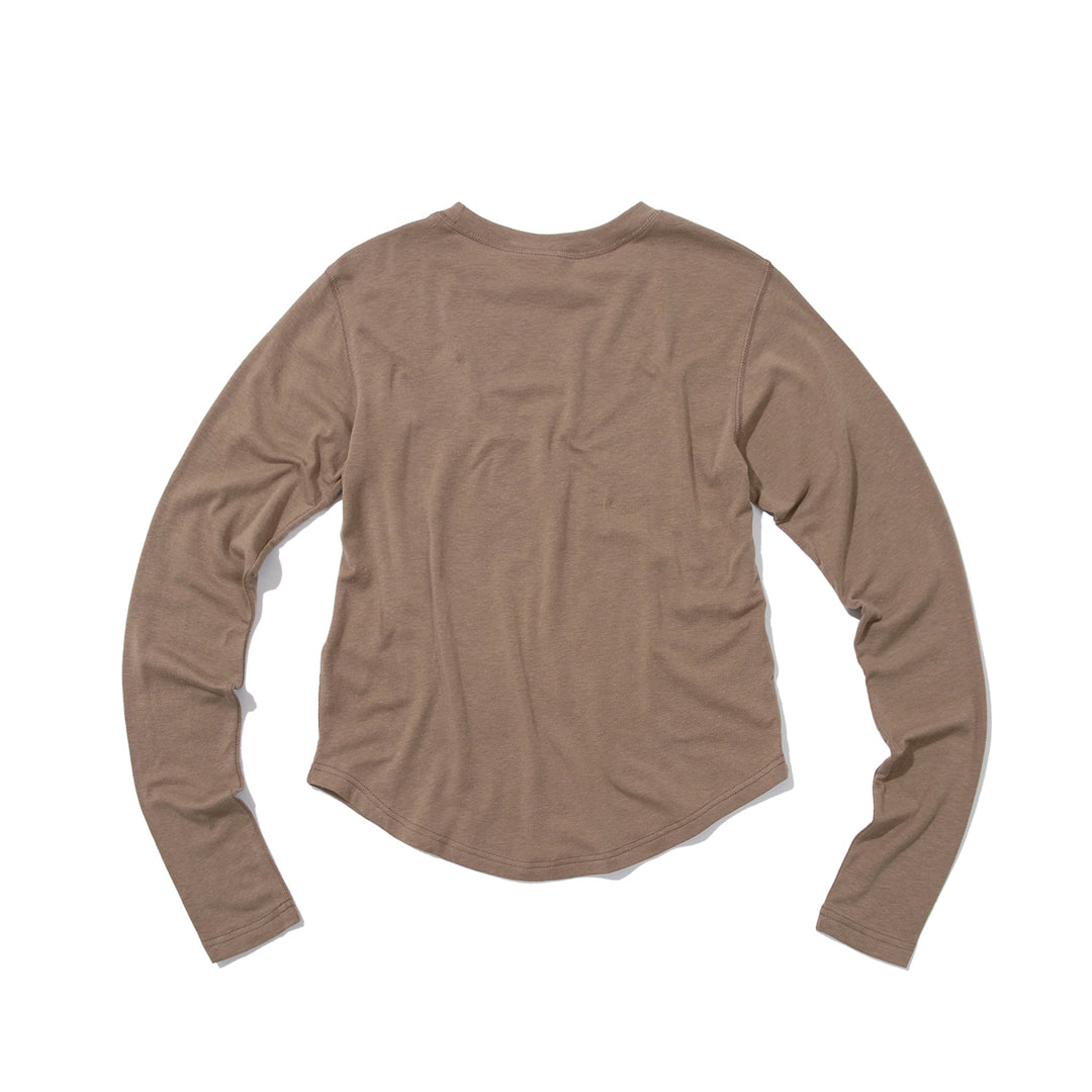 DANGEROUS FUN long-sleeved T-Shirt (MOCHA)