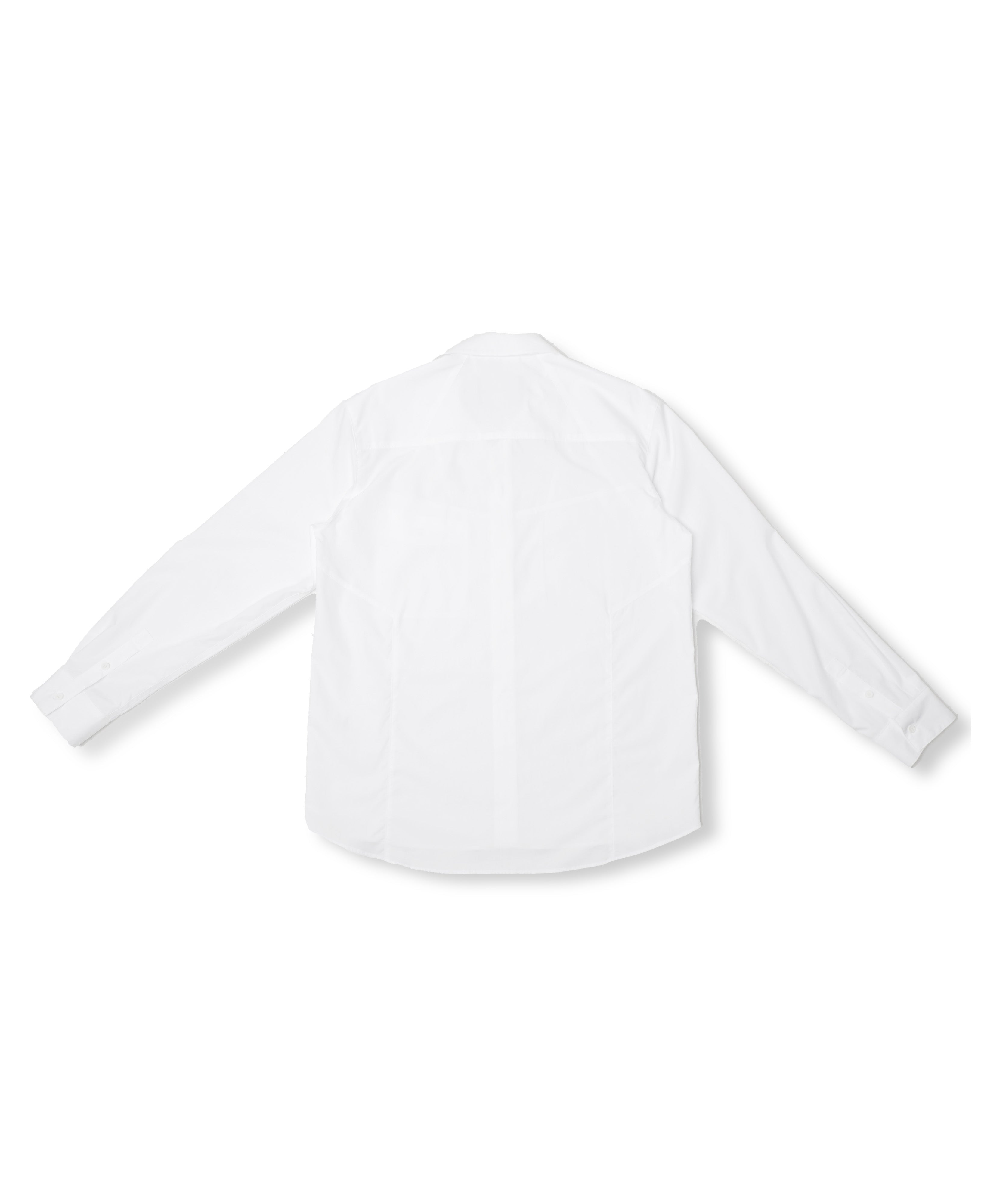 K.A.F PANEL SHIRT IN COTTON WH