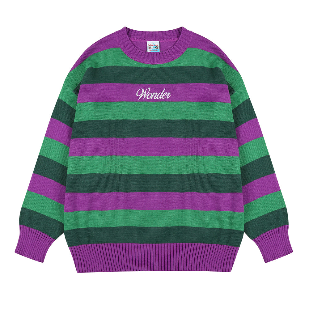 Logo Triple Stripe Knit