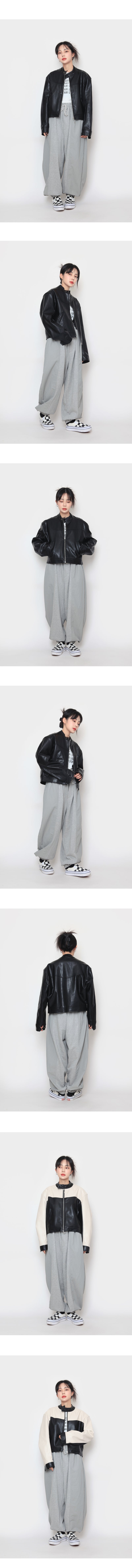 Mixed Coloring Balloon Jogger pants