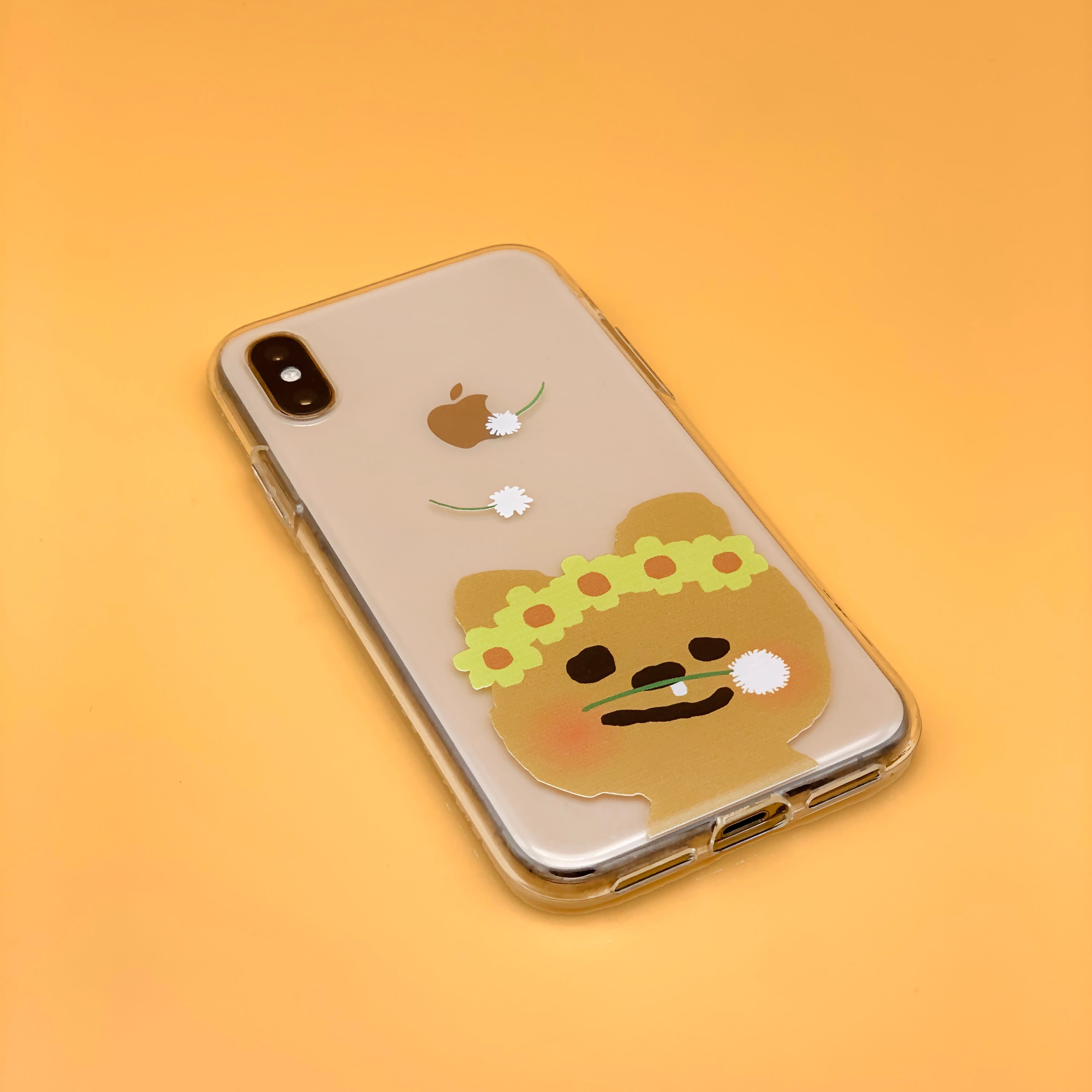 Flower moorugi jellycase (iphone case)