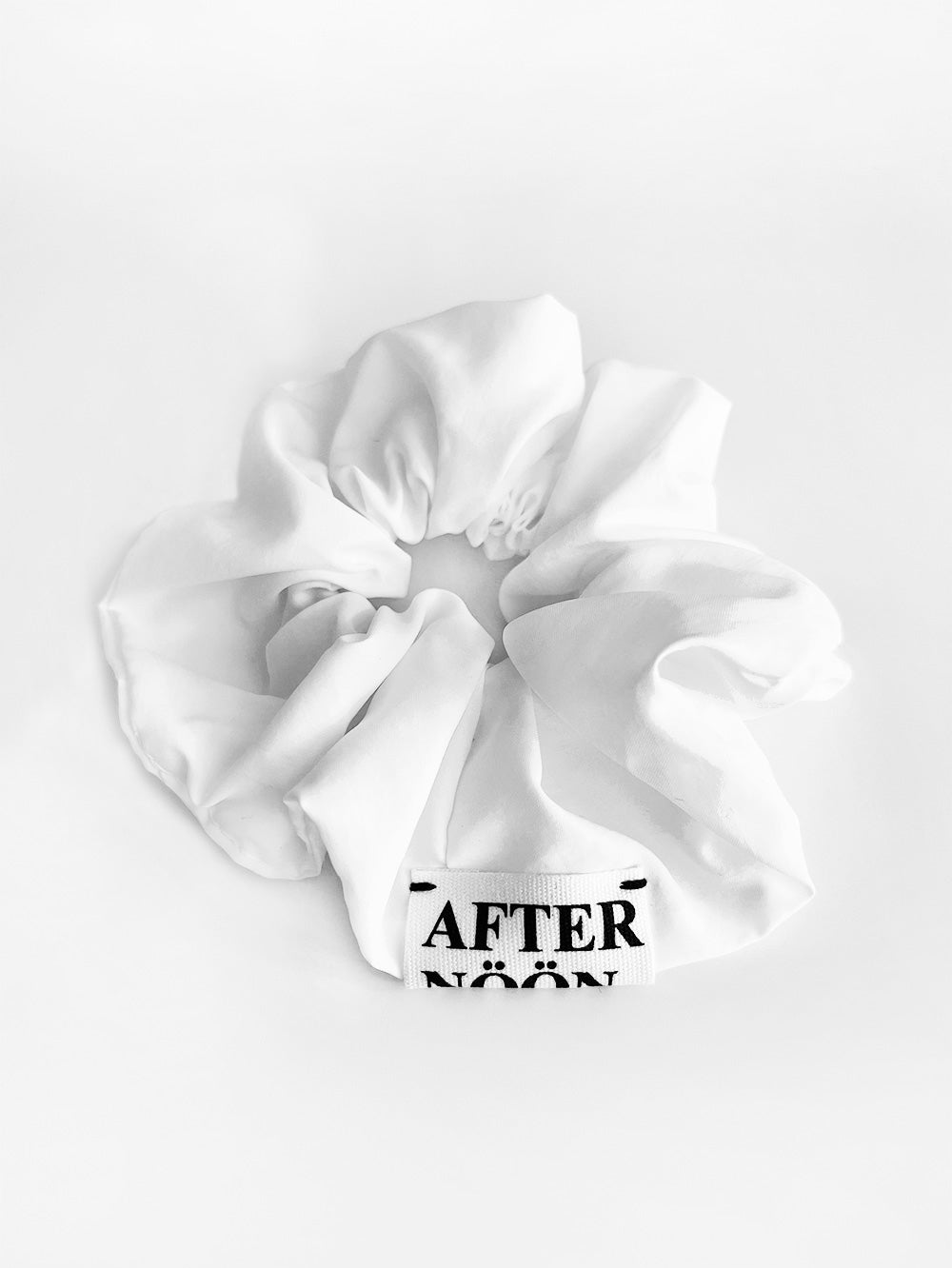 Afternoonlive Classic Scrunchie (White)