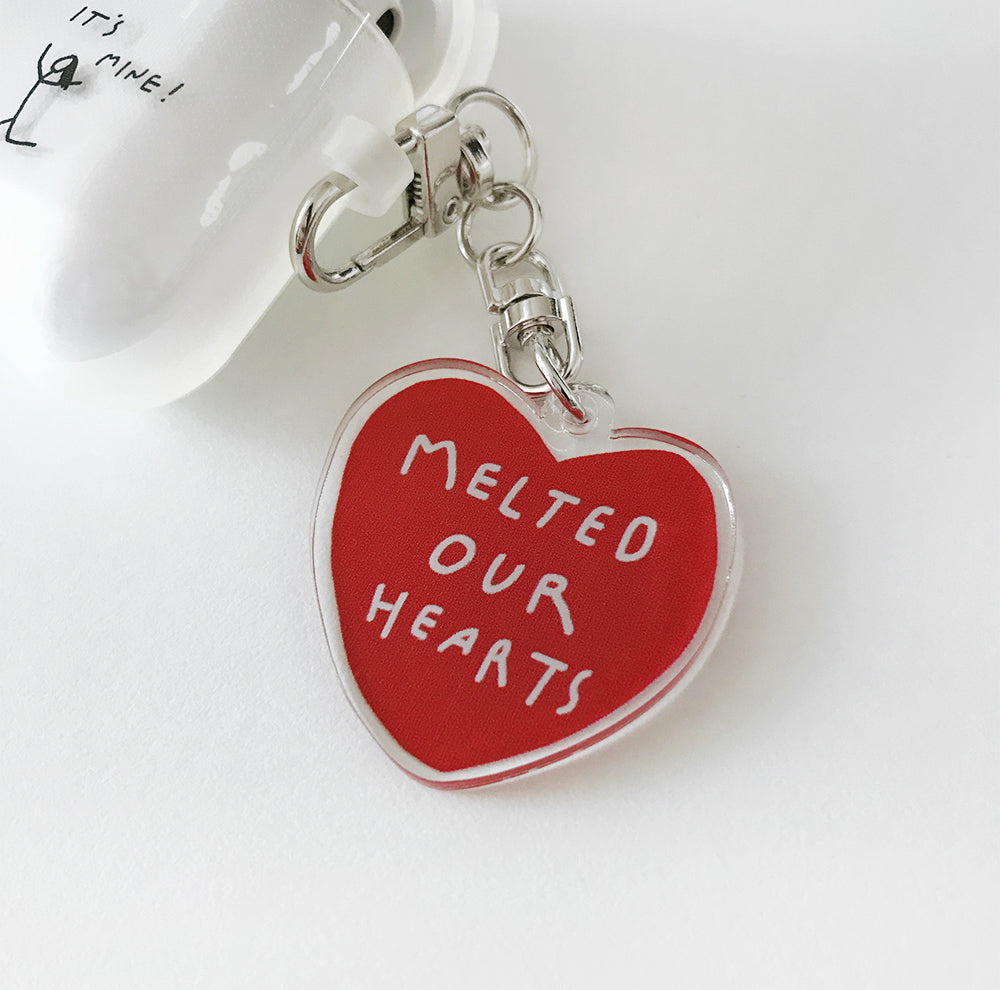 Melted Our Hearts Keyring (2C)