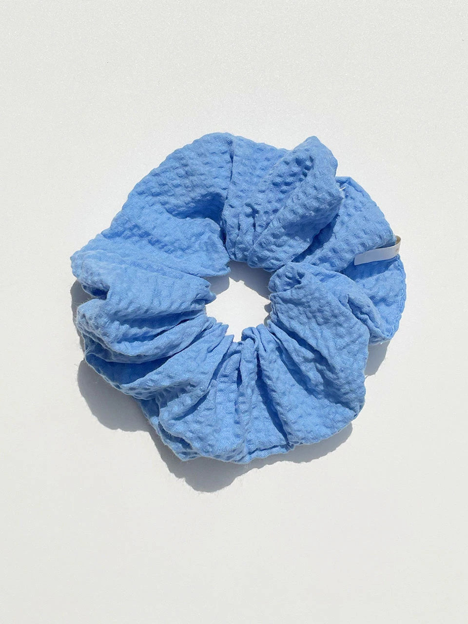 oar Seersucker Scrunchie [Sky]