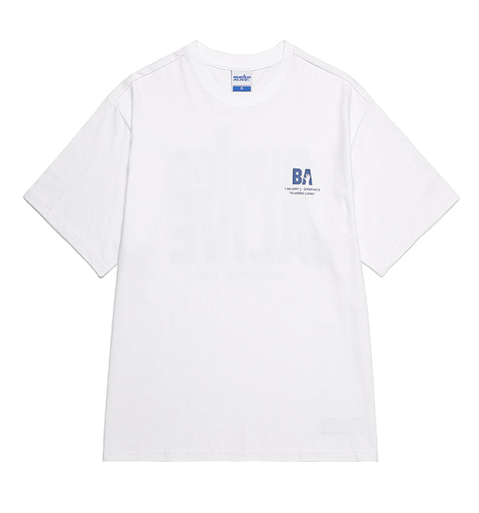 BA OG LOGO TEE - WHITE