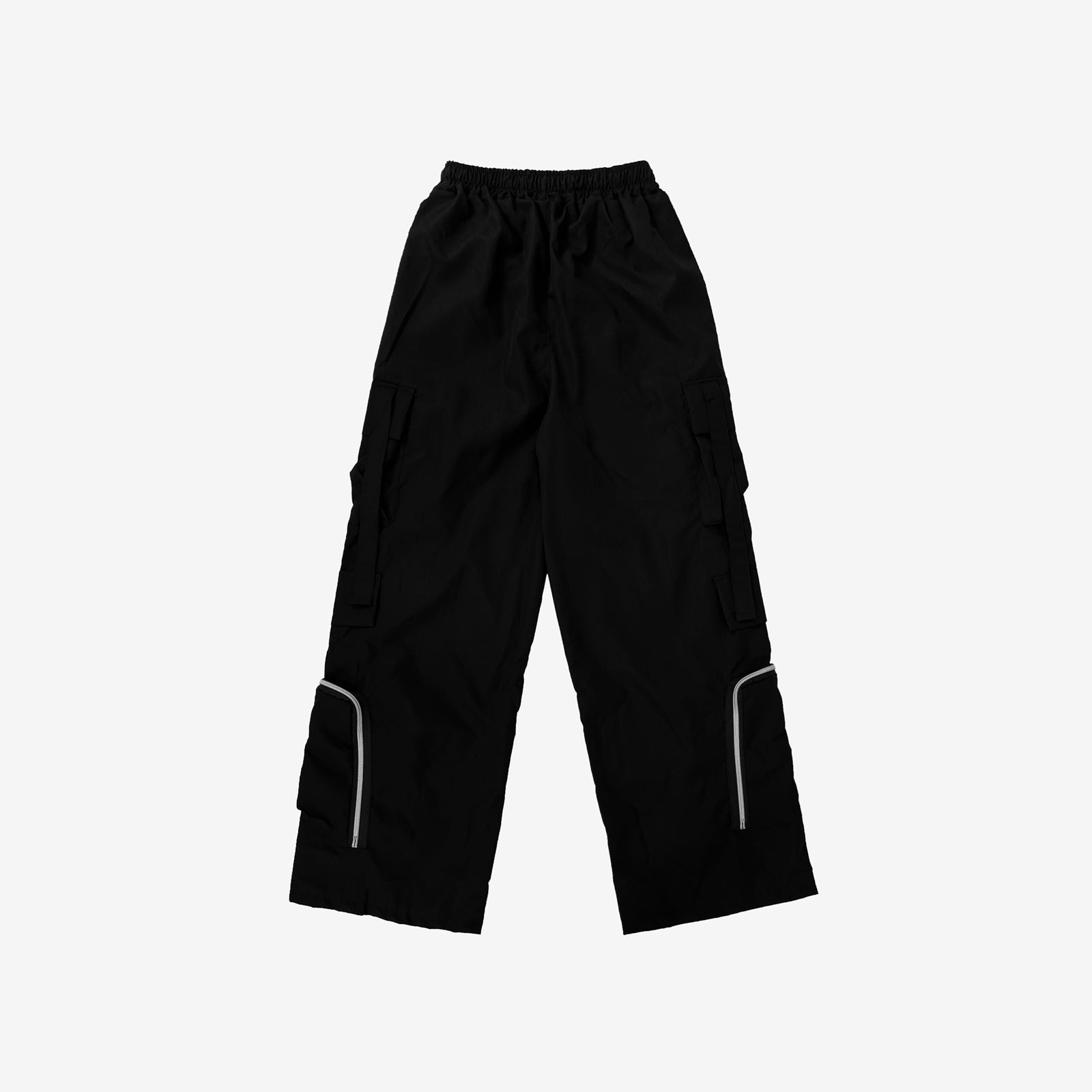 Utto Zipper Cargo Wide Pants