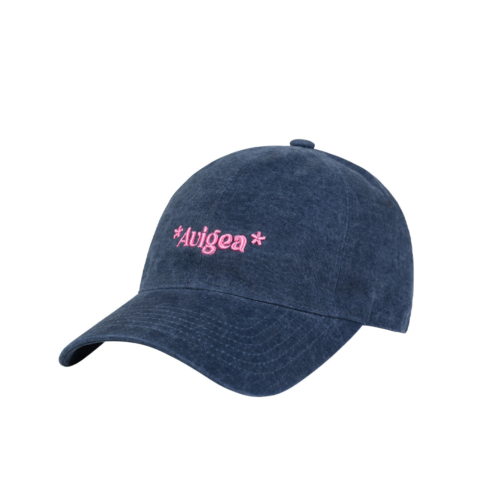 AVIGEA COTTON BALL CAP / NAVY