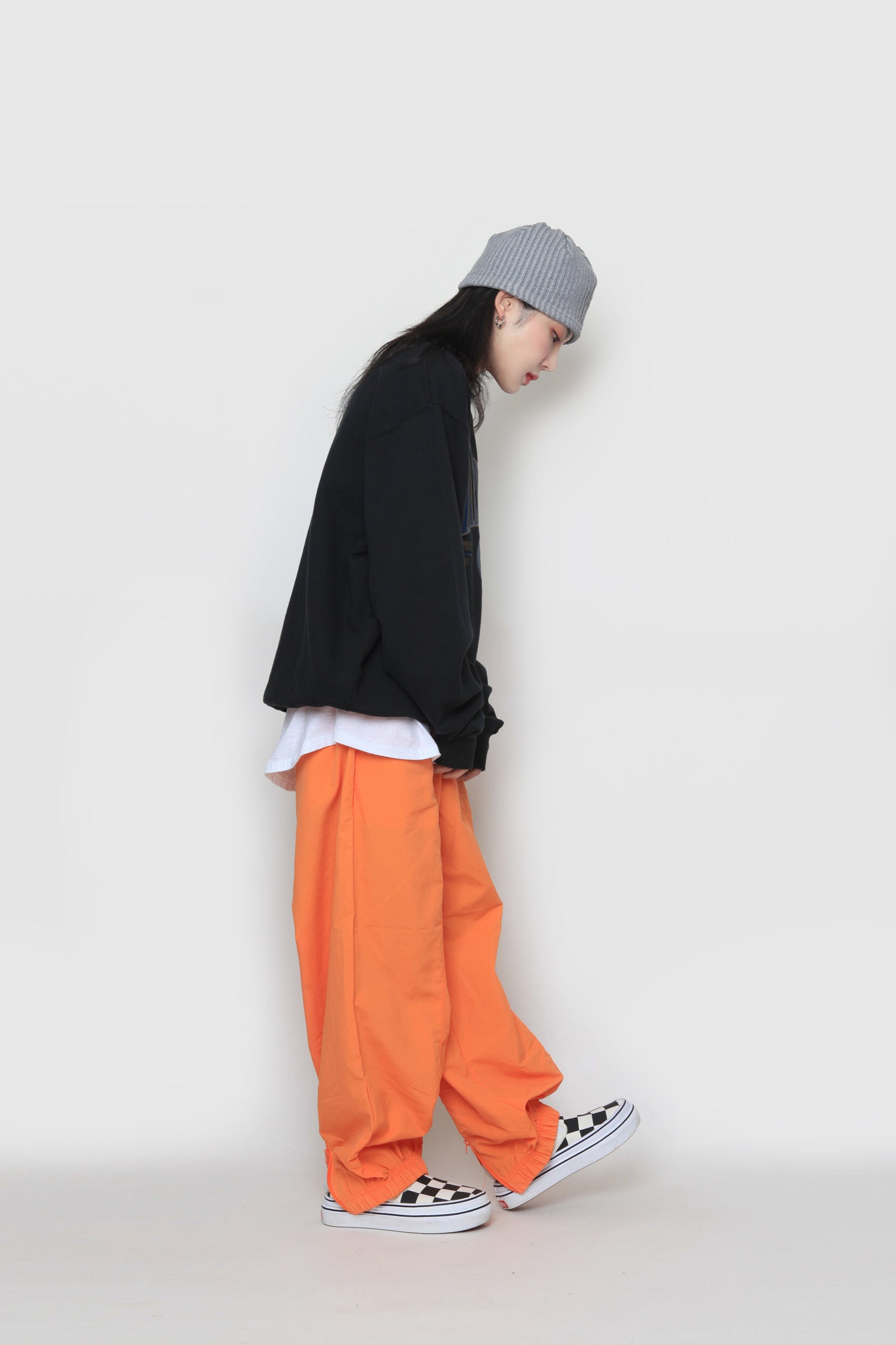 Under Zipper Jogger Pants