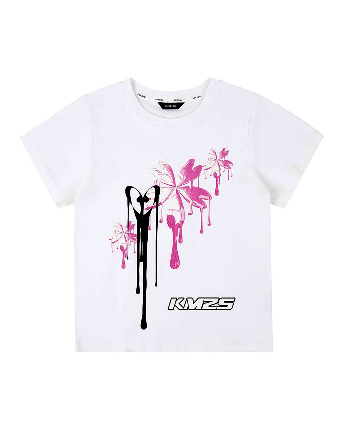 KMZS Dripping T-Shirt _ White