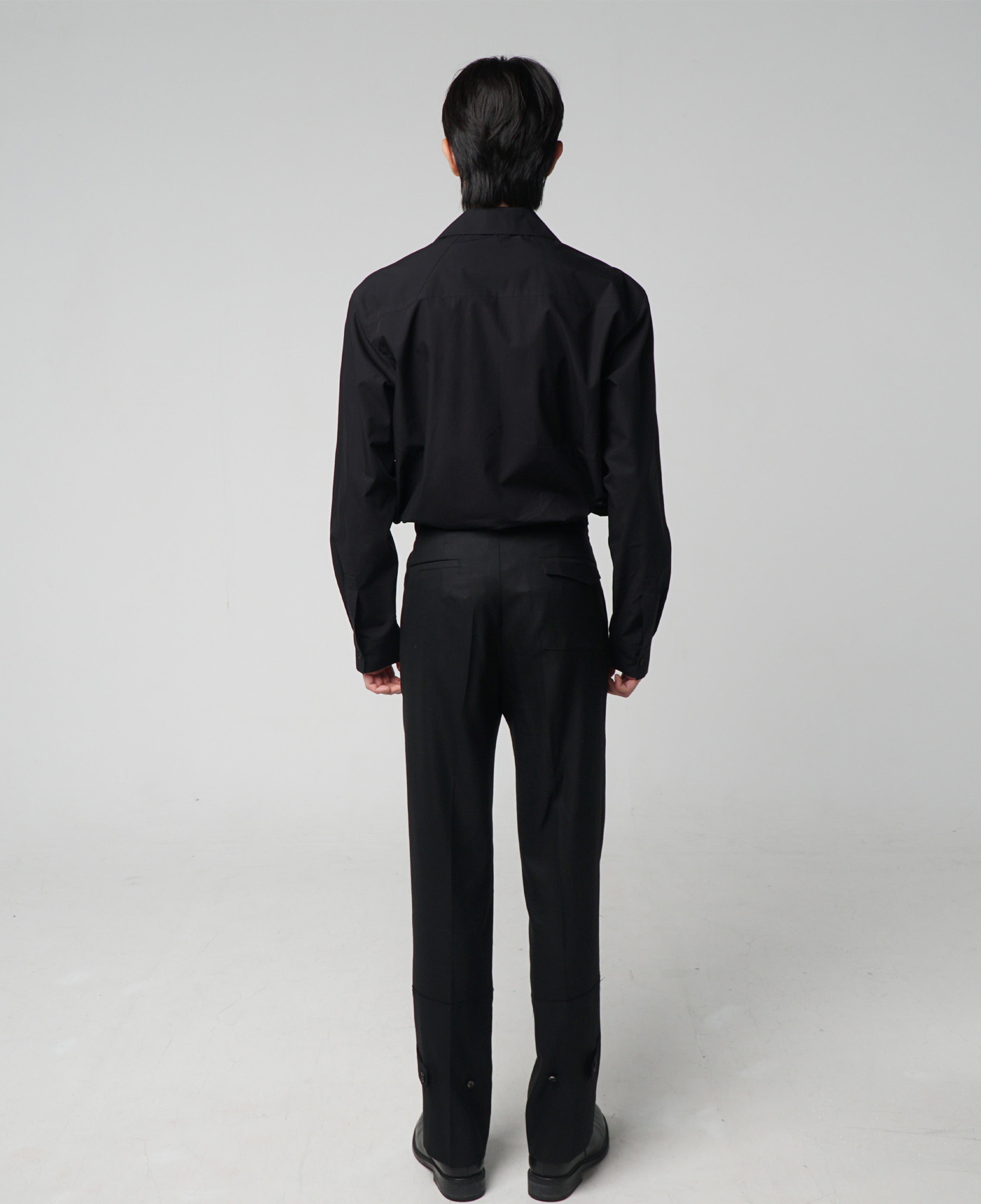 K.A.F PANEL SHIRT IN COTTON BK