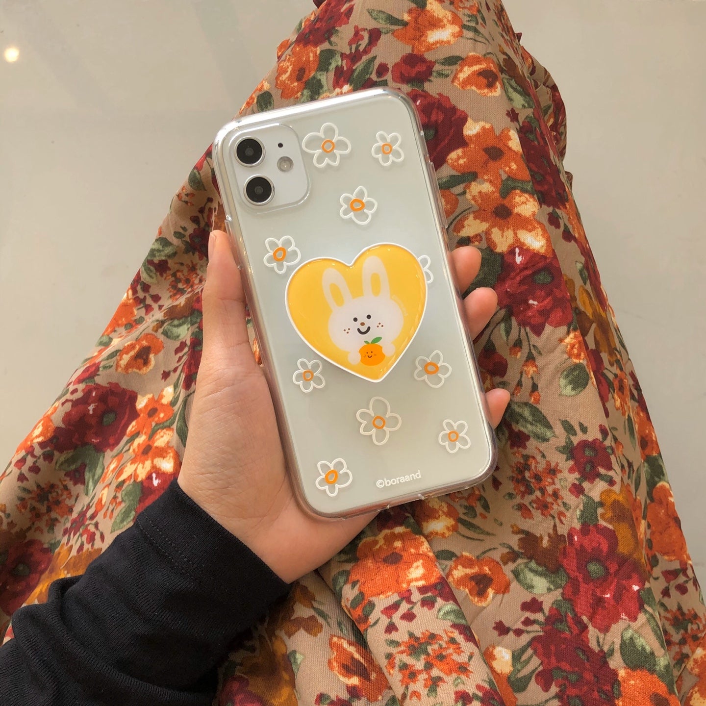 Flower bunny case (iphone case)