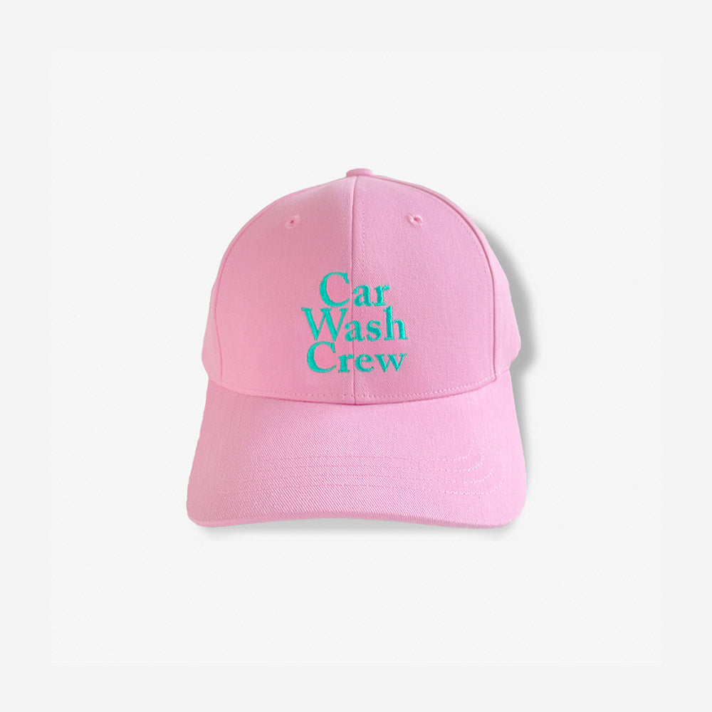 CAR WASH CREW BALL CAP PINK