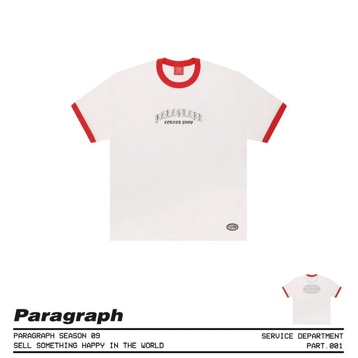 パラグラフラガーンTシャツ / paragraph Industrial Complex Raglan T