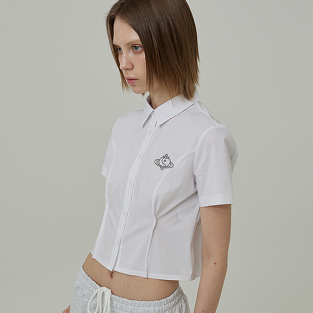 FOLD SHIRT IN WHITE