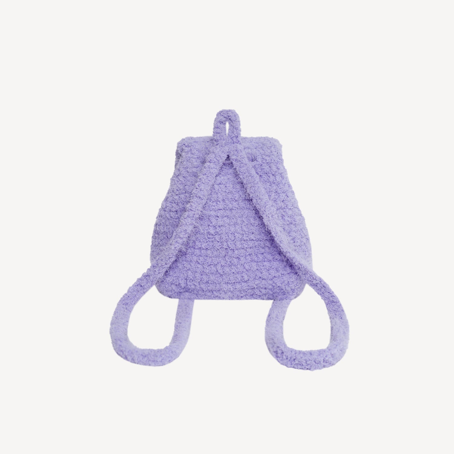 BOUCLE KNIT BACKPACK