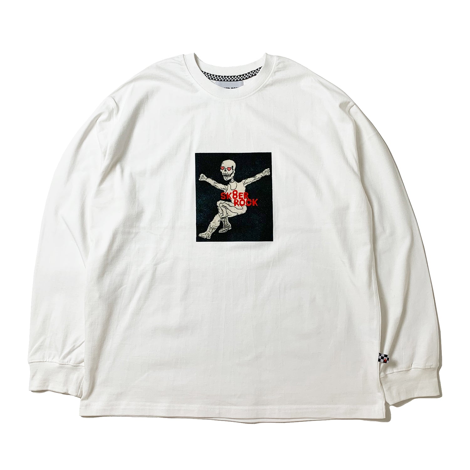 HOORAY LONG SLEEVE T-SHIRT OFF WHITE