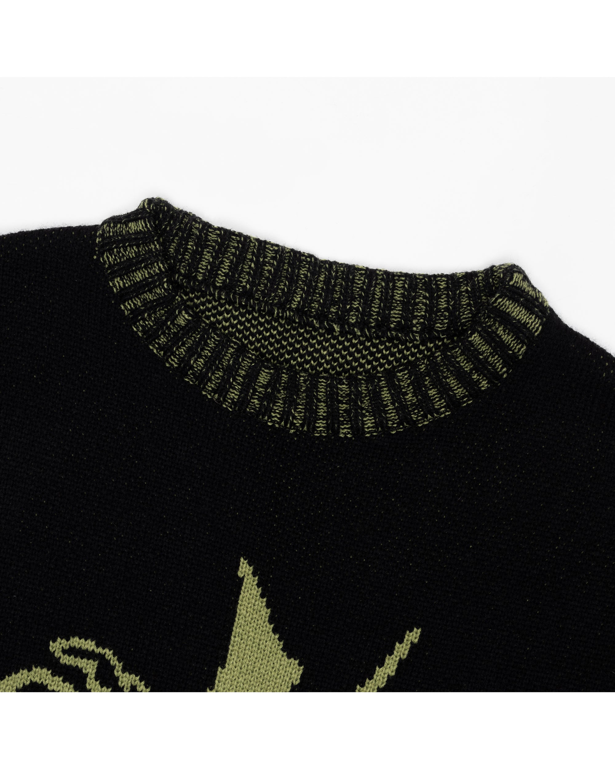 Devil Jacquard Knit (Black)