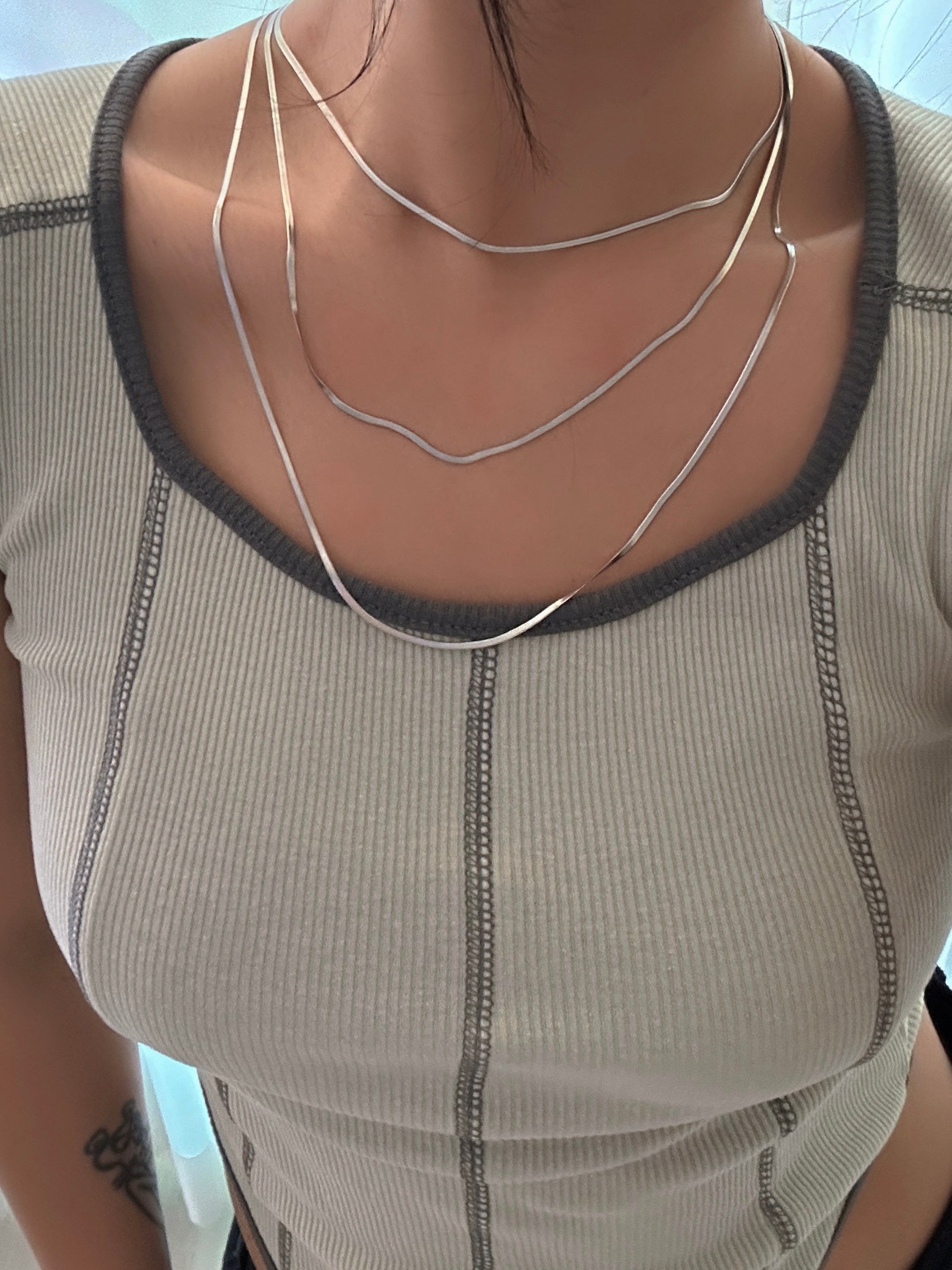  1.8 snake chain necklace