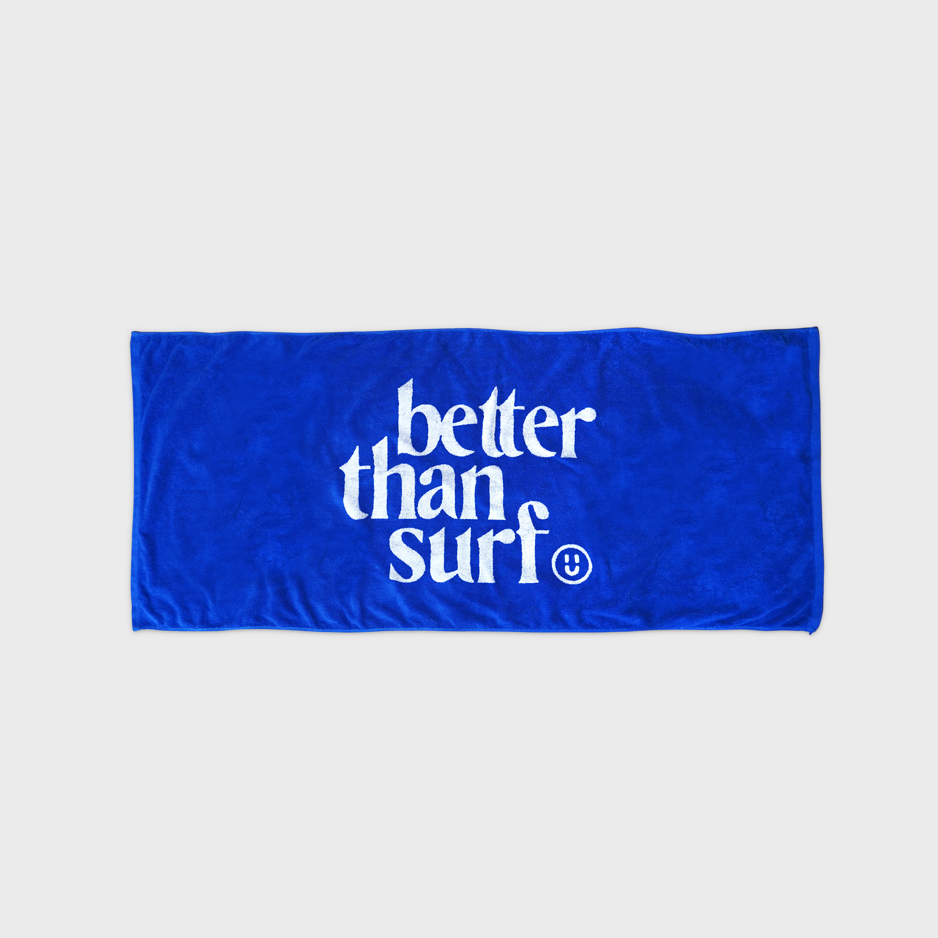 BETTER THAN SURF LOGO BEACH TOWEL