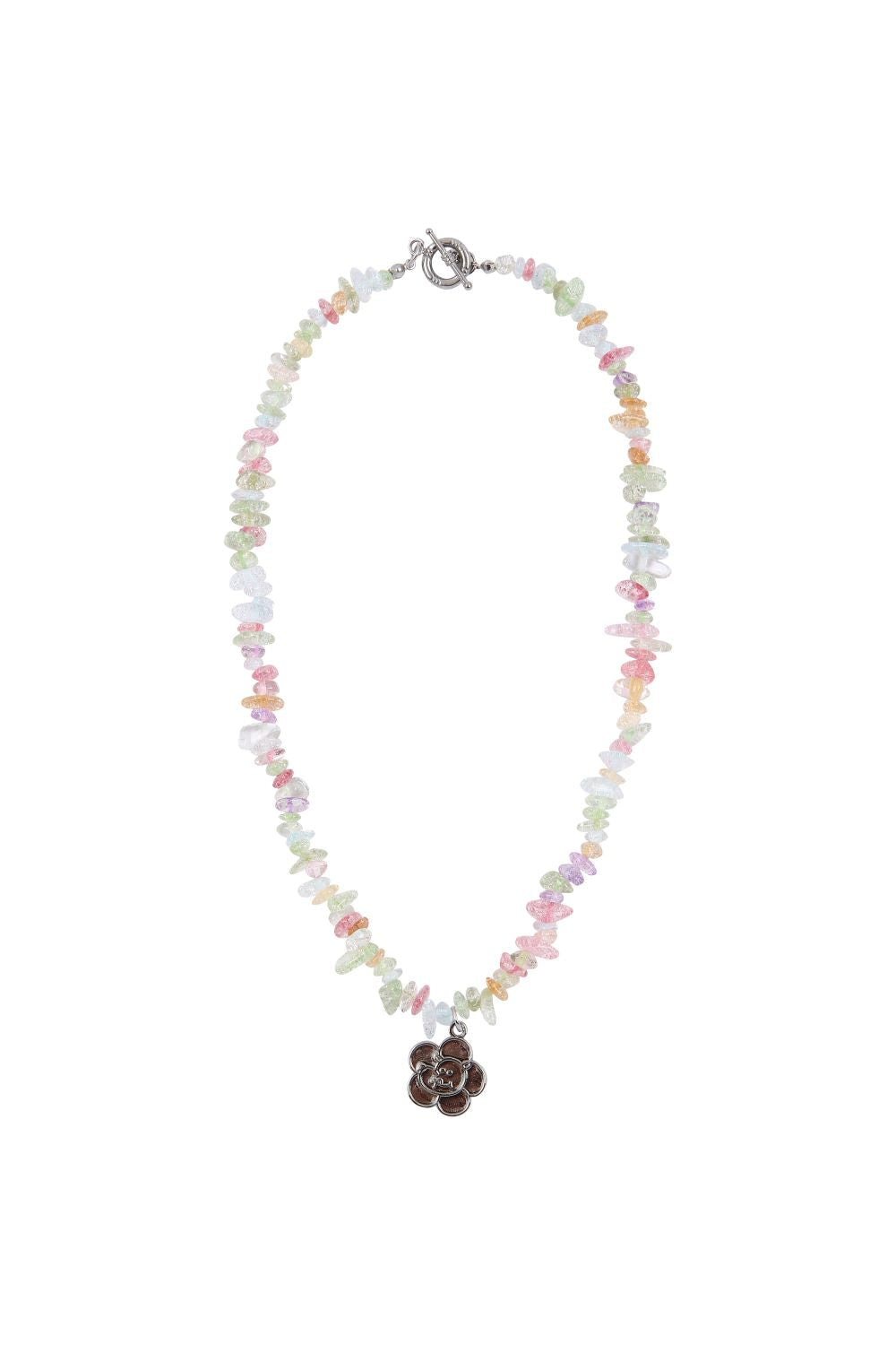 Candy chip stone necklace