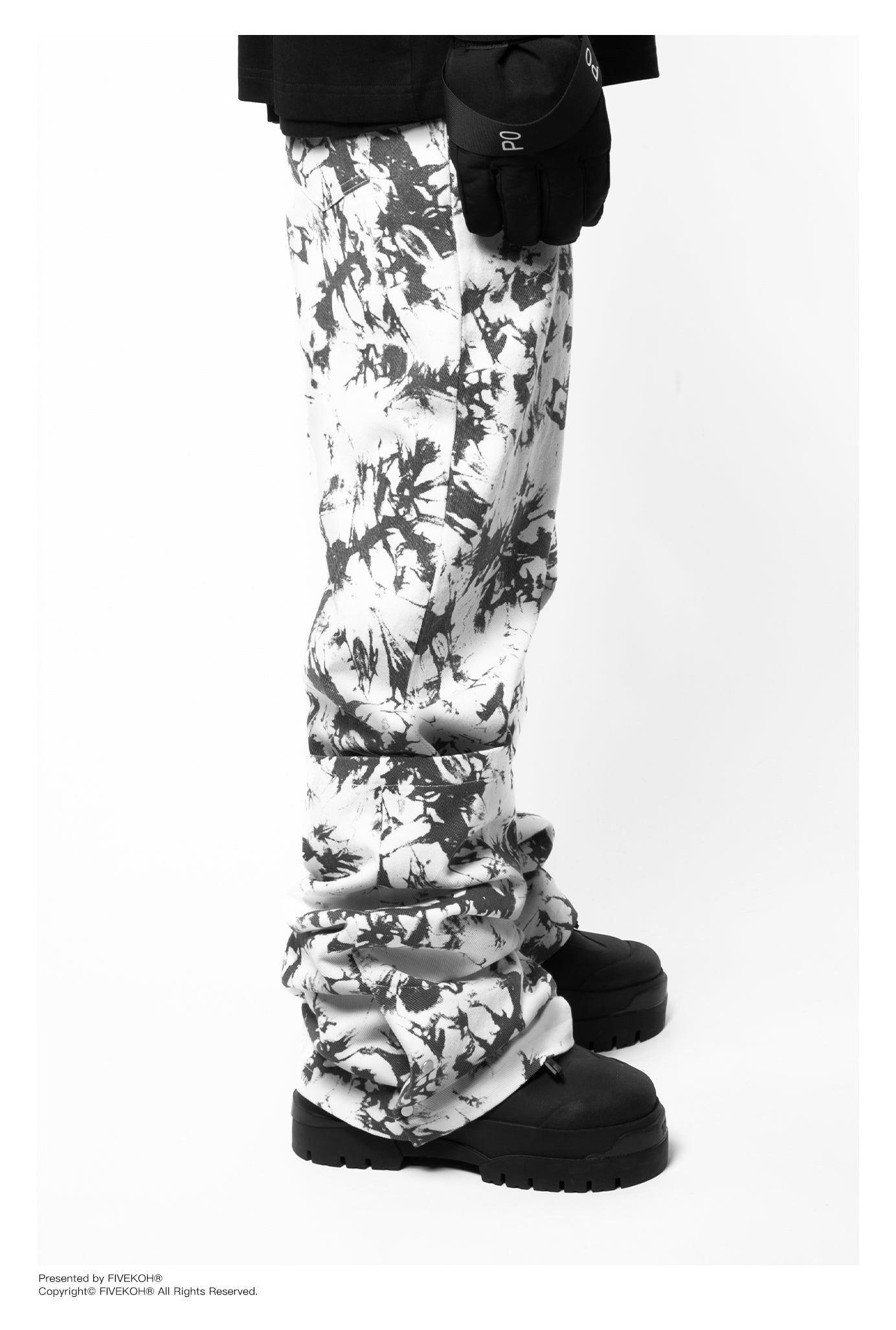 removable leg warmers snow camouflage trousers