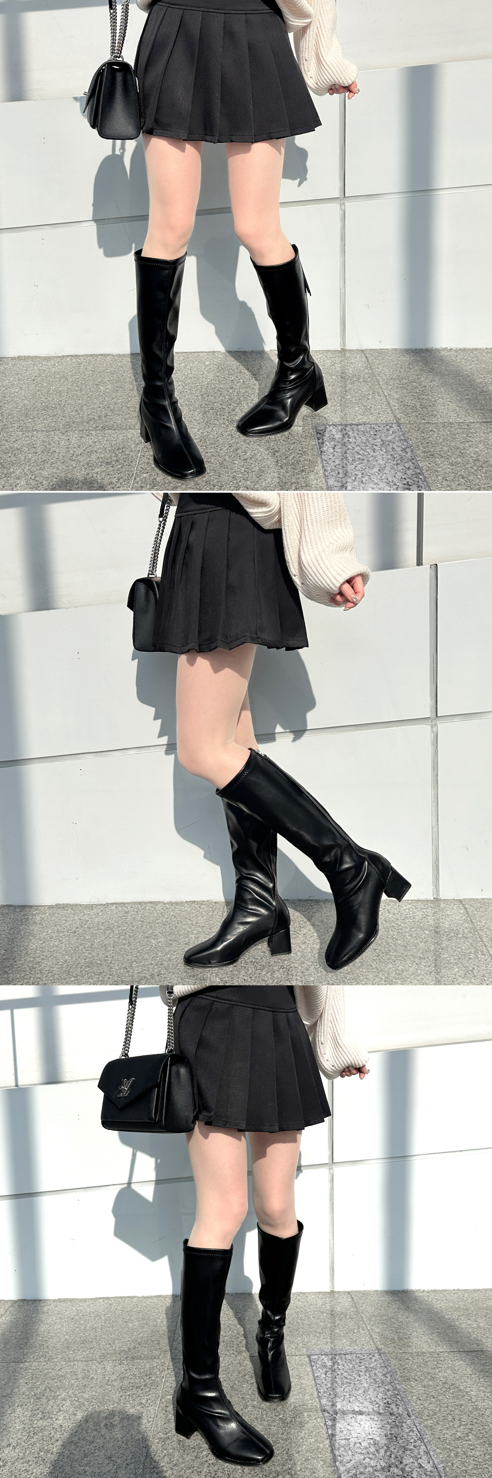 Leather Long Boots