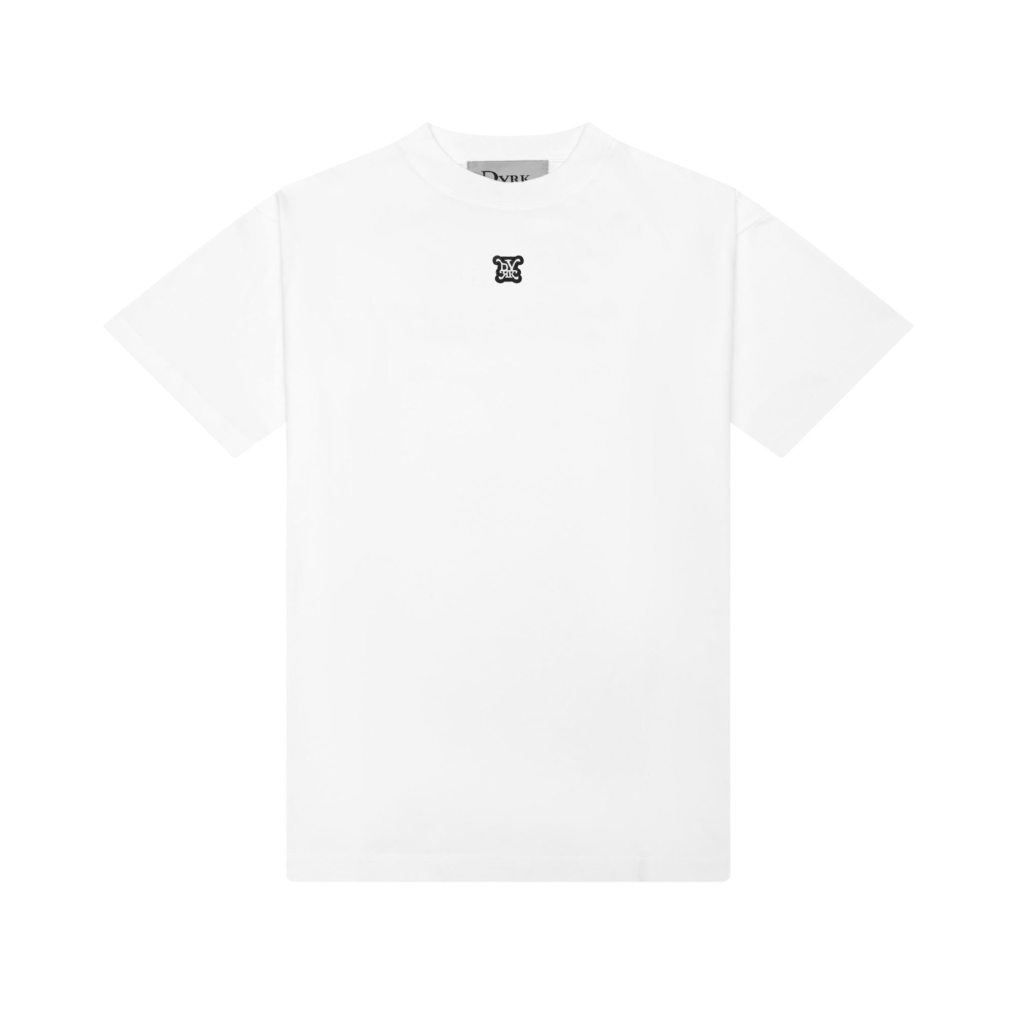 DVRK PRIVÉ SECRET JARDIN LOGO BABY TEE - WHITE