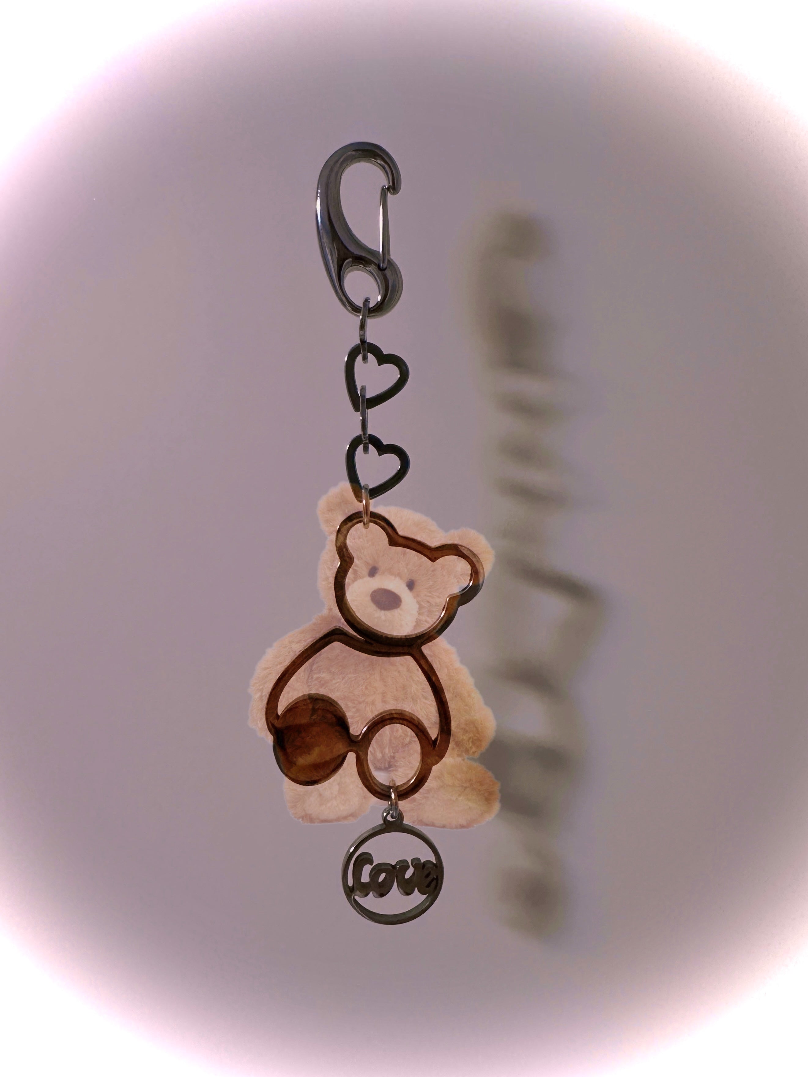 lovely bear keyring