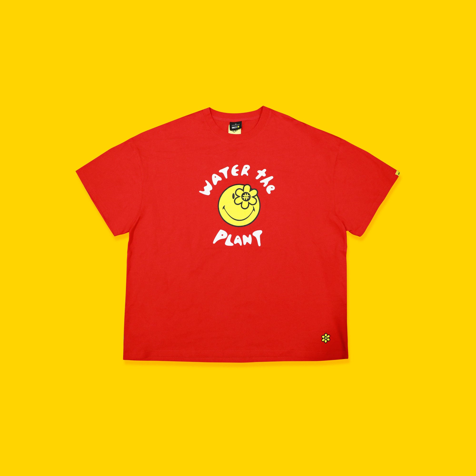 SMILEY CHEERS TEE | RED