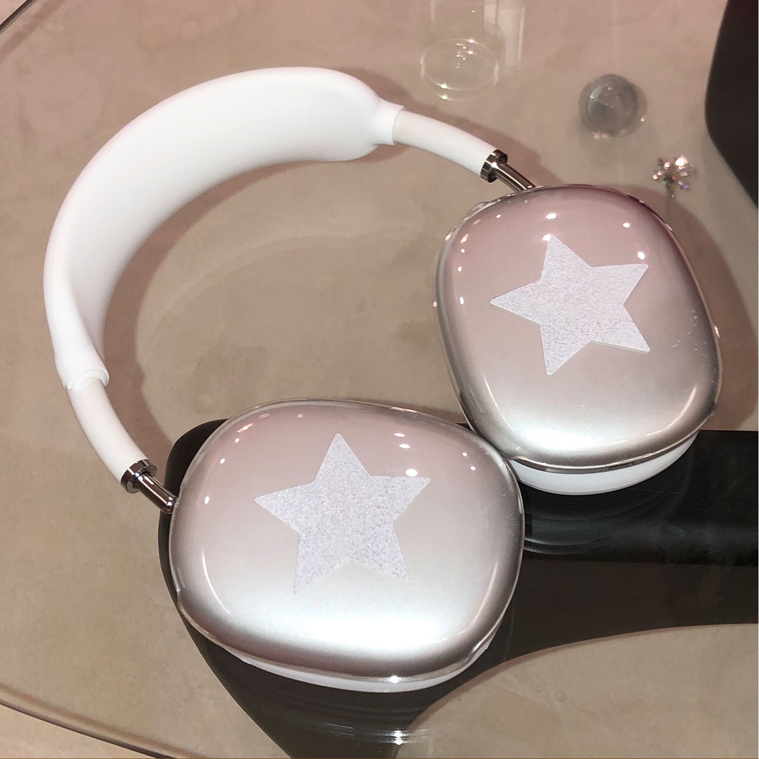 silver star airpods max case