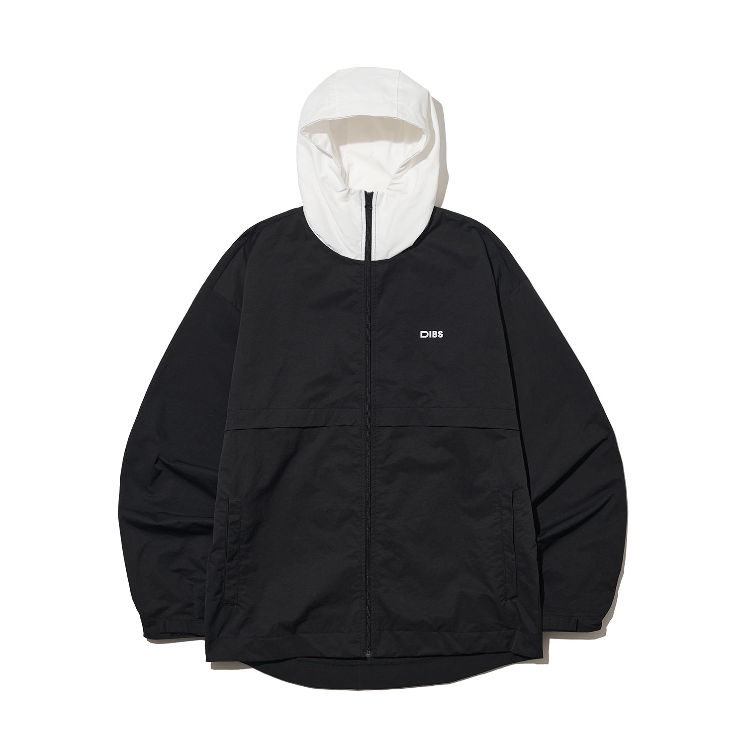 22SS BASIC LOGO WIND BREAKER BLACK