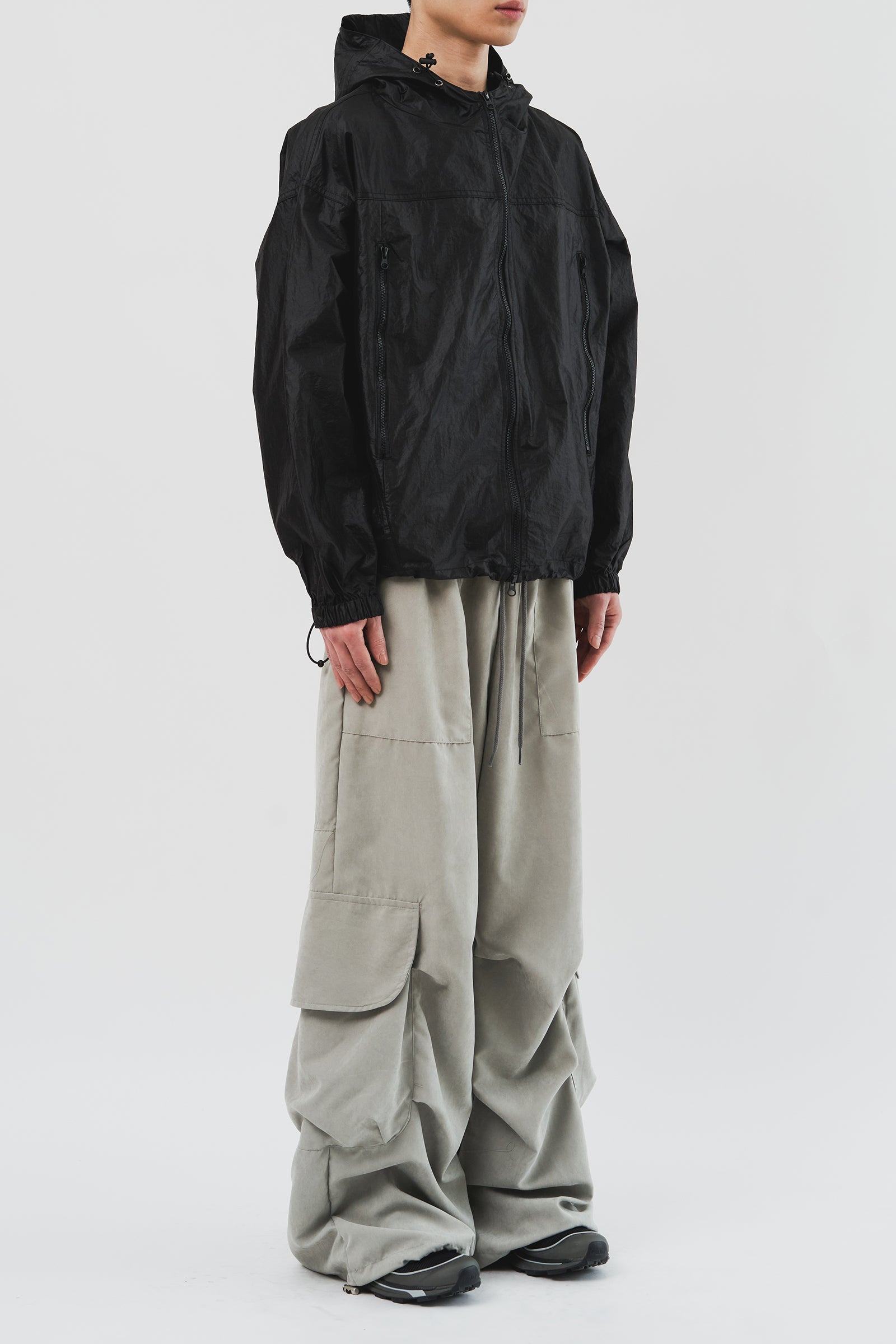 Low-rise Cargo Pants (3color)