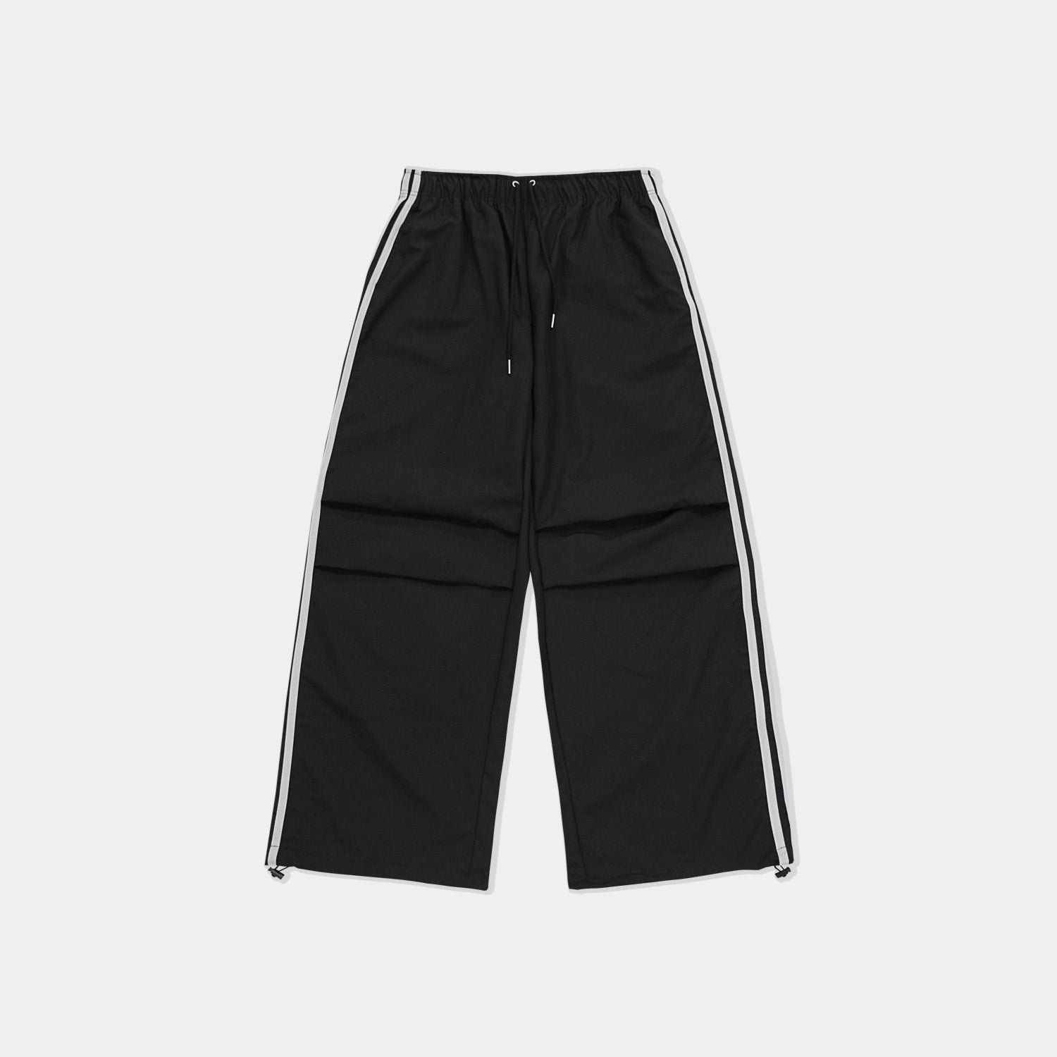 triple tape parasuit balloon pants