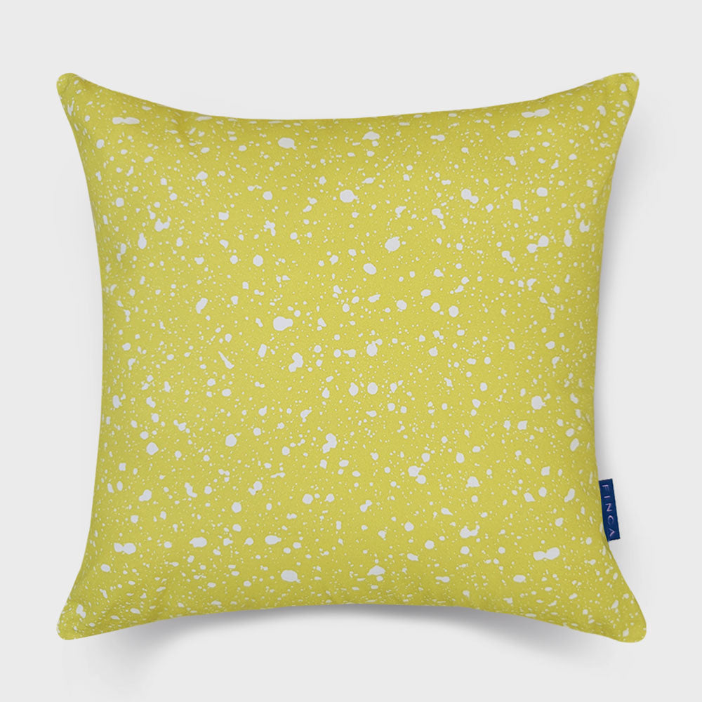 cushion cover - splash lime
